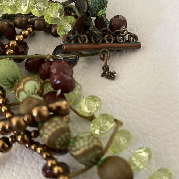 ABS by ALLEN SCHWARTZ RARE VINTAGE NECKLACE - Picture 9 of 9